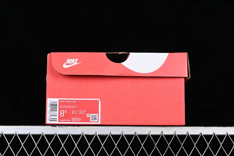 All categories Nk SB Dunk series Nk SB Dunk Low low-top sneakers Nk Dunk Low "Grey Royal Blue" white gray blue low-top casual sports skateboard shoes FN3878-001